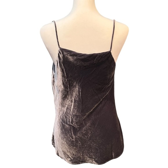 NWOT AG JEANS GIA Women's Cami Top in Silver SZ M - Picture 6 of 8